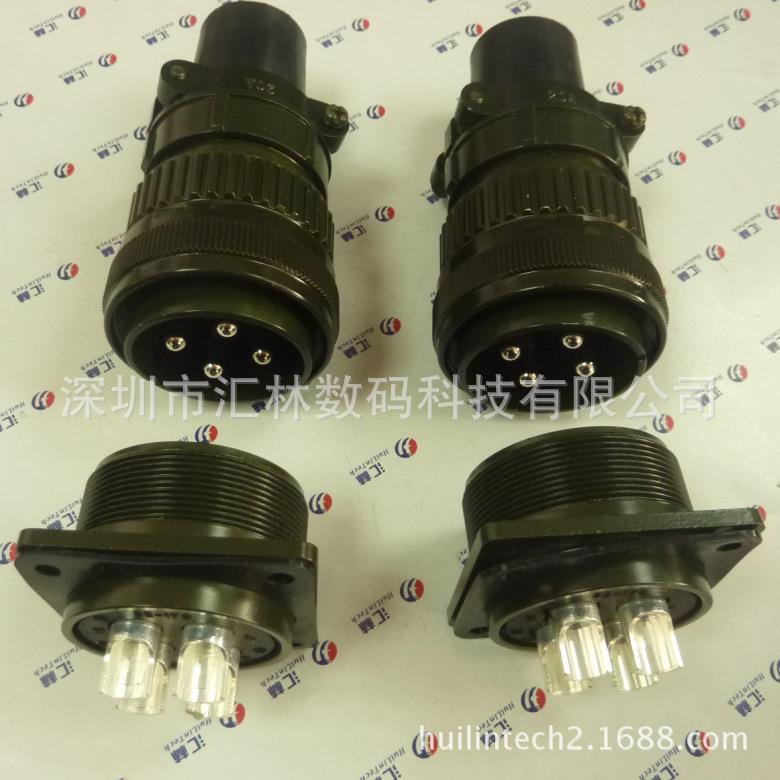 西赛姆动力伺服电机MS3106A32-17P配套MS3102A32-17S防水连接器