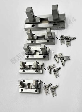 SMC型手指气缸爪头MHZ2/MHZL2-10/16/20/25/32D40夹拇指导轨配件