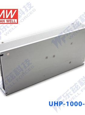 UHP-1000-48 1000W 48V 21A 明纬PFC高性能超薄电源