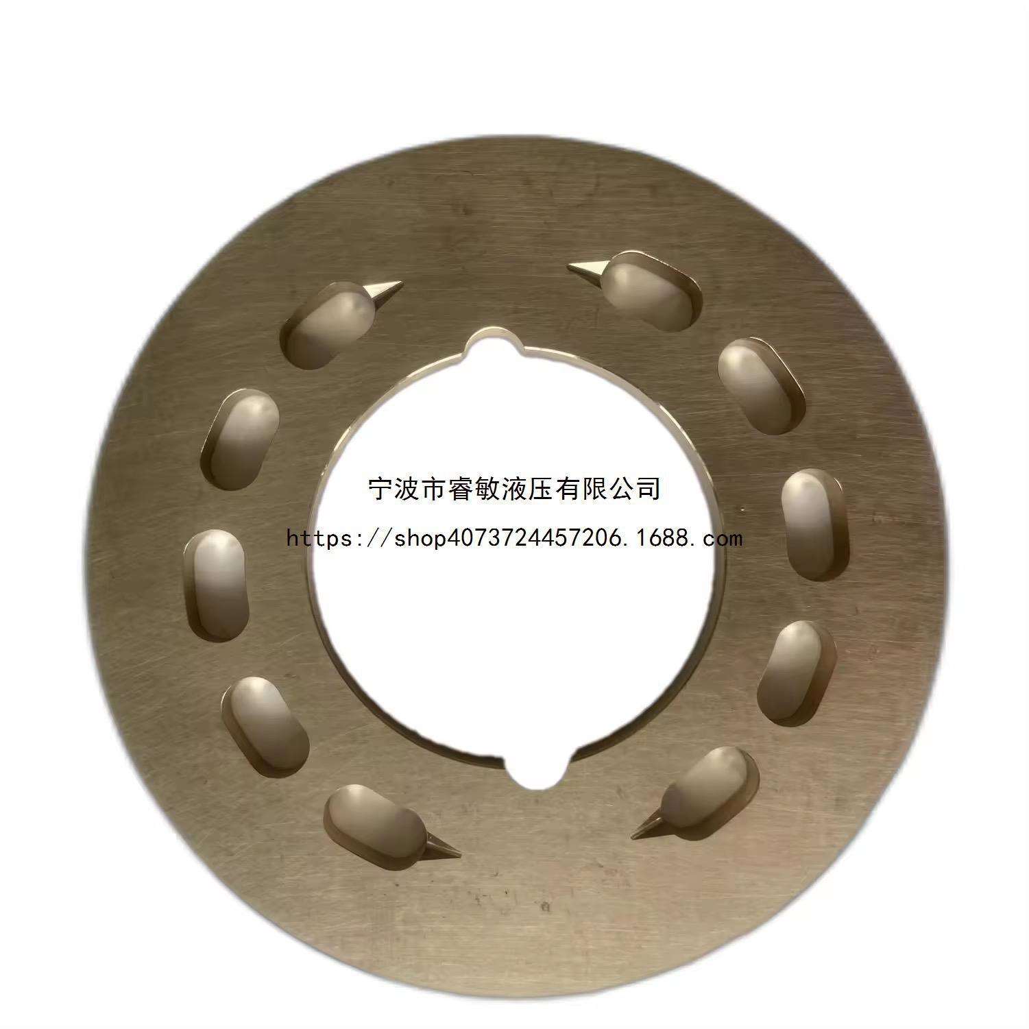 力士乐A10VG63配油盘纯铜 液压泵零件配流盘右配