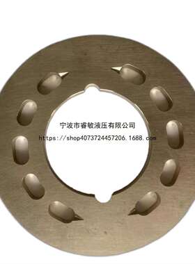 力士乐A10VG63配油盘纯铜 液压泵零件配流盘右配
