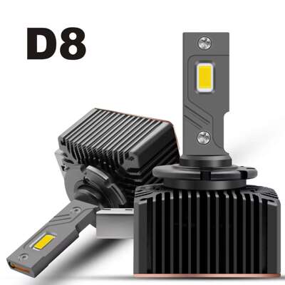 跨境热销直插款led铜管d1s D2SD3SD4SD5Sd8s55W内置驱动D系列大灯