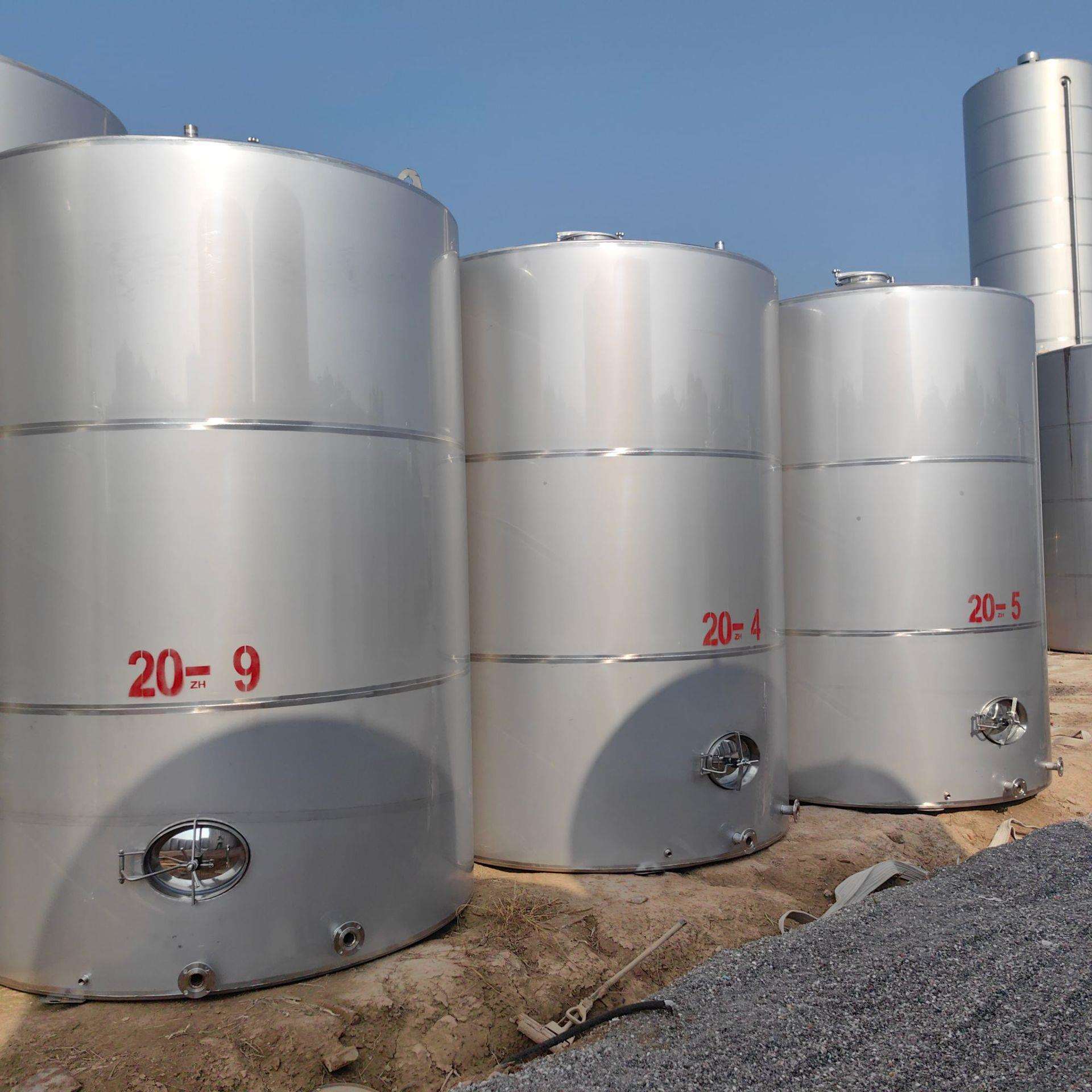 大型食用油不锈钢储油罐 不锈钢储酒罐厂家 棕榈油不锈钢储存罐