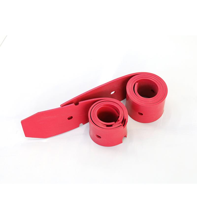 OK500奥科奇洗地机吸水胶条 吸水扒用刮水皮条 红色橡胶皮条