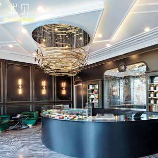 高档酒店大堂售楼部沙盘工程灯具后现代商场大堂赌场装饰吊灯