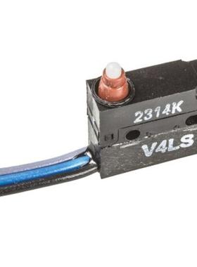 思博 V4LS 和V4LS-UL式微型开关柱塞类型 5A 250V 20x11x6.4mm