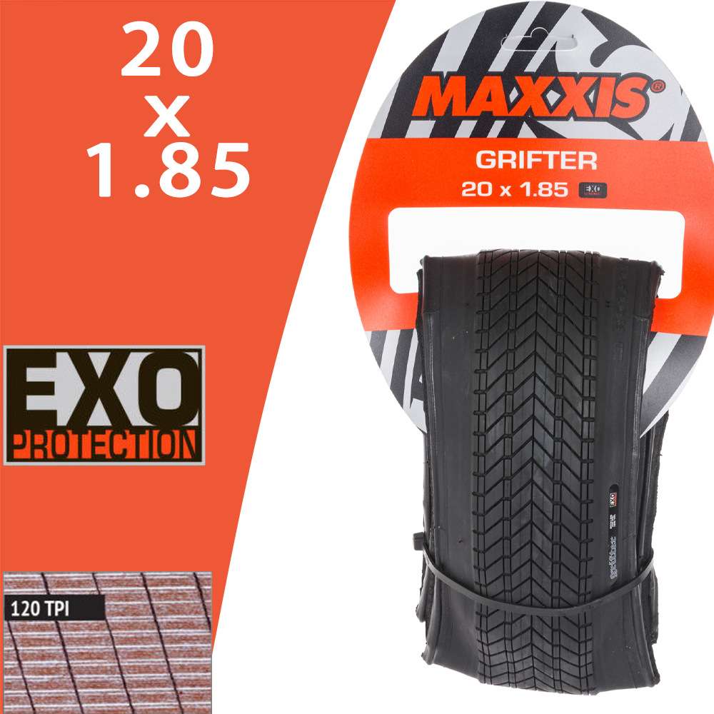 玛吉斯Maxxis grifter bmx 20X2.1 20X2.3 2.4轻量化小轮车外胎