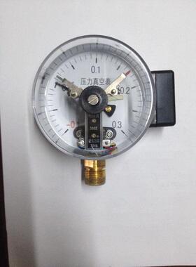 电接点真空压力表YXC100 -0.1-0.3MPA 表盘100MM 30VA 380V富阳牌