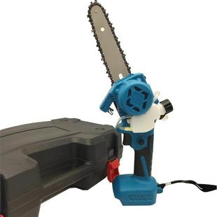 6寸8寸无刷电锯锯木头锂电电链锯户外单手高枝超轻油壶修枝伐木锯