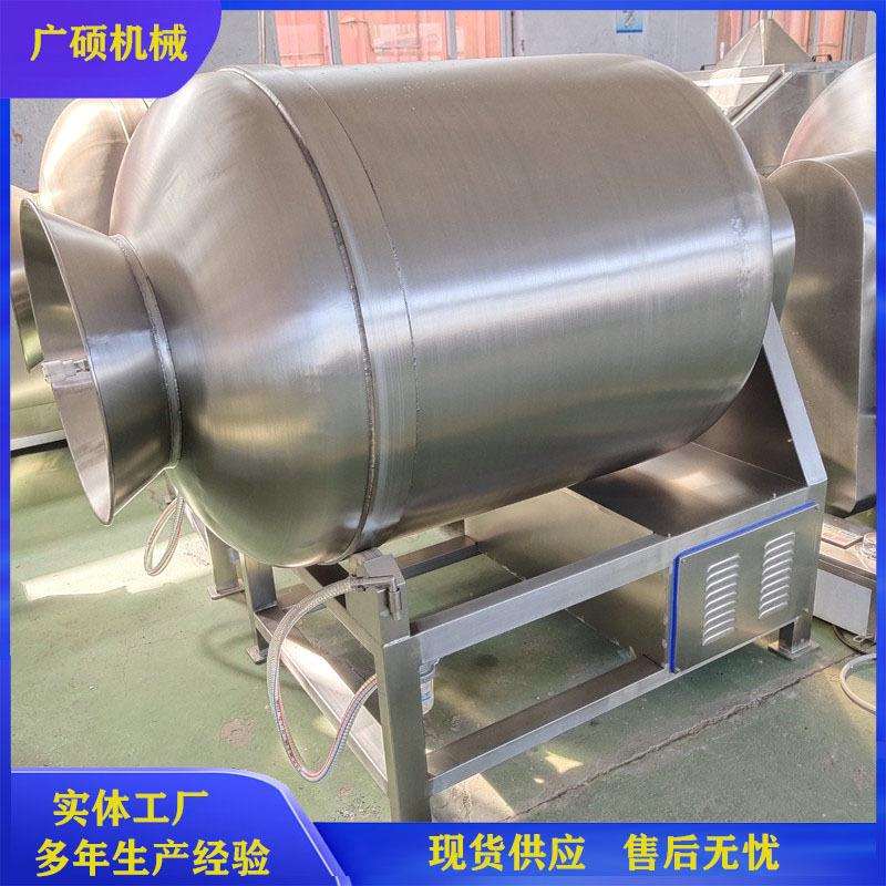 商用真空滚揉按摩机 肉类保水辅料腌制鱼鸡牛肉调理品真空滚揉机