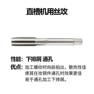 非标直槽丝锥攻M16M17M18M19M20M21M22M23M24X2.5/2/1.75/1.5/0.5