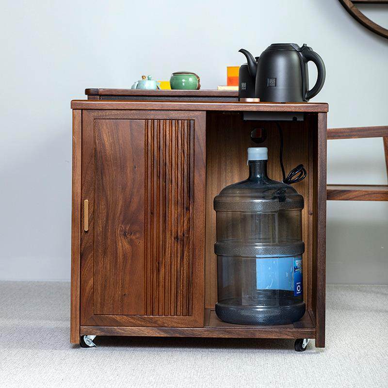 客厅可移动泡茶桌家用简约实木烧水壶一体茶水柜沙发边柜茶几茶台,商业/办公家具,茶台/茶桌,淘宝优惠券,粉丝福利购,淘宝优惠卷
