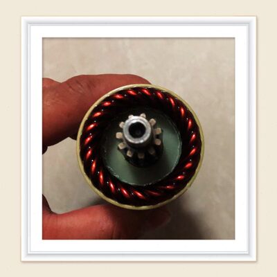 宁波华泰1308C1408系列汽车起动机马达转子长度151粗53轴承638