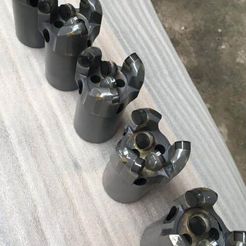 三翼合金刚石钻头金刚石复合片钻头探水三翼不取芯钻头