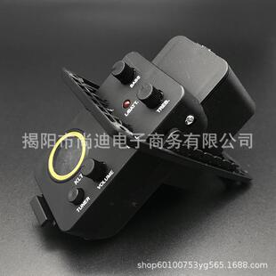 吉他液晶拾音器EQ均衡器KLT-10B 民谣木吉它四段拾音器带调音硬棒