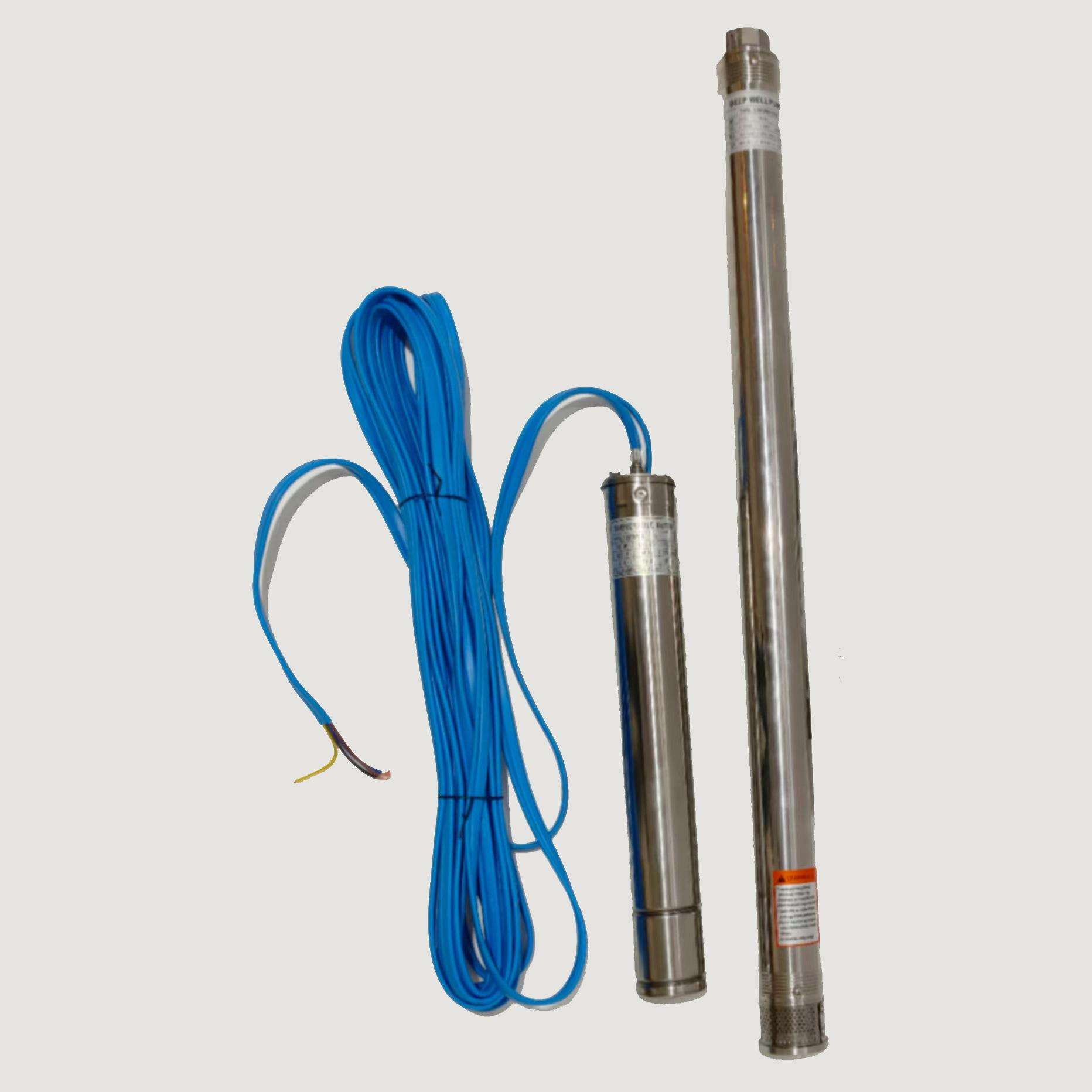 4SDM3/52不锈钢深井泵家用灌溉深井取水农用水泵高扬程潜水抽水泵