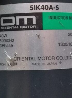 5IK40A-A 5IK40A-C 5IK40A-S 5IK40A-ST2 5IK40GN-A东方马达OM