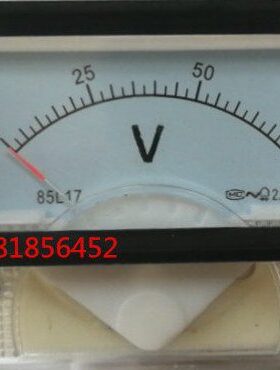 交流电压表85L17-75V 85L17-V 100V 150V 250V 300V GB/T7676-98