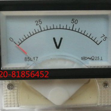 交流电压表85L17-75V 85L17-V 100V 150V 250V 300V GB/T7676-98
