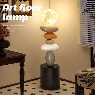 轻奢高级感落地灯摆件客厅电视柜沙发旁边玄关大型北欧艺术装饰品
