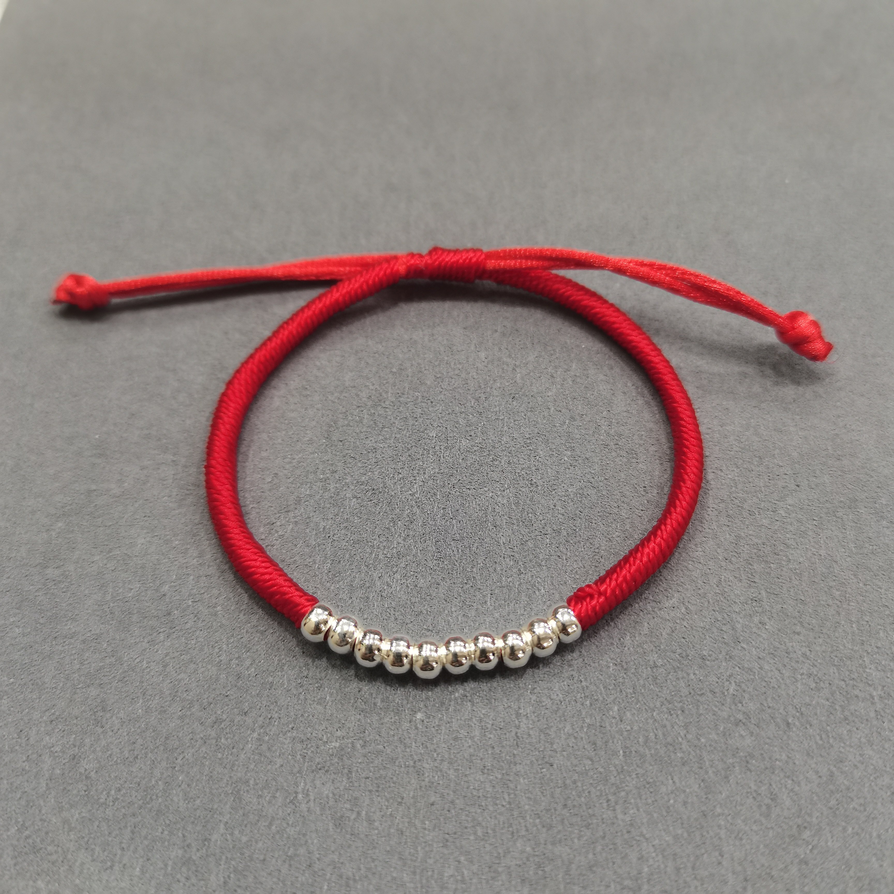 足银珠珠红绳手链,饰品/流行首饰/时尚饰品新,银饰手链,淘宝优惠券,粉丝福利购,淘宝优惠卷