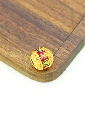 通体18k金八面佛转运筒配件【QL06984】