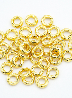 【店铺专属】18k金盘缠配件(约7mm) 不脱模【WT0141】