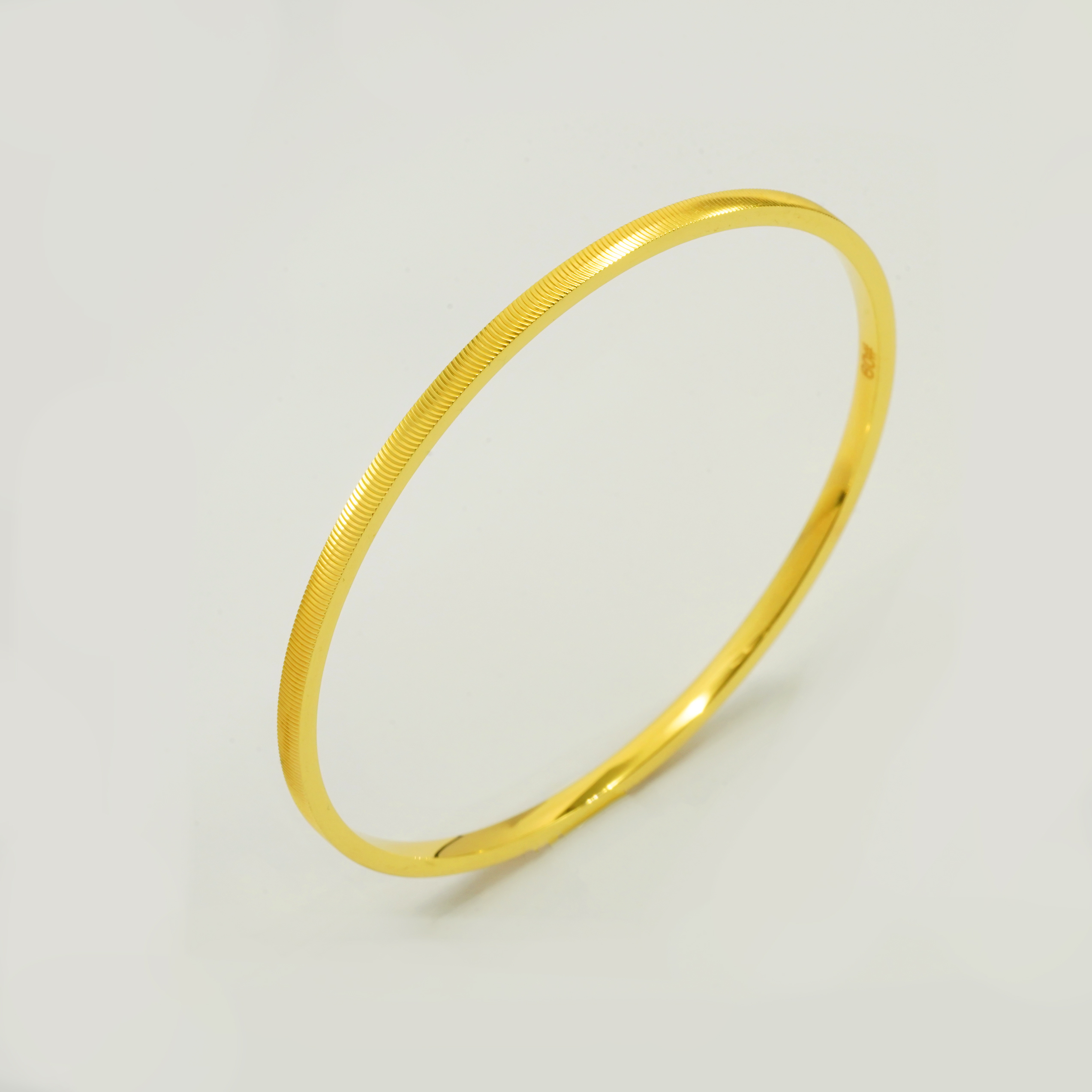 18k金猫眼手镯 不脱模【WT0594】