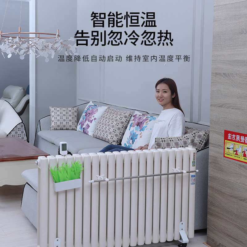 电暖气片智能恒温立式钢制电散热器温控办公家用电暖气片静音速热