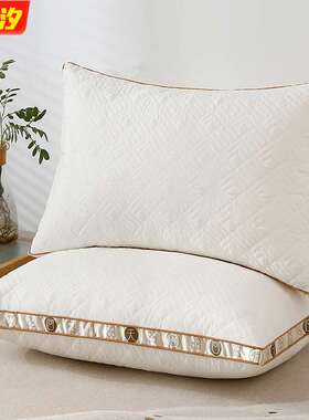 厂家 回归天然大豆枕头枕芯48*74cm白色 亲肤面料护颈量大从优