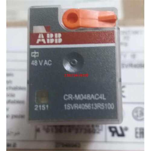ABB插拔式继电器  CR-M048AC4L   AC48V