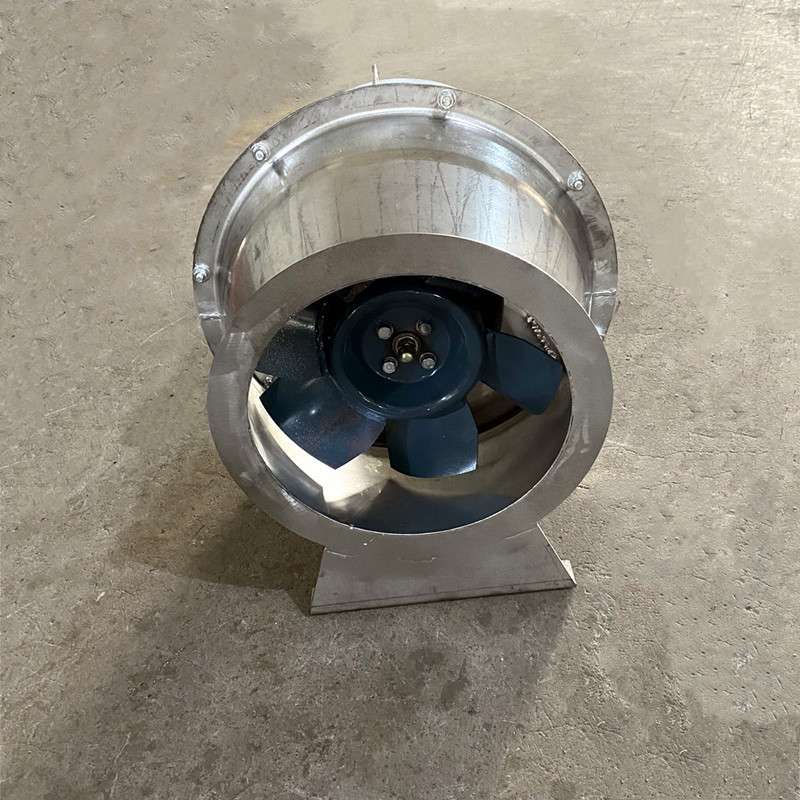 不锈钢斜流风机SJG-I-4.5S 0.37KW 管道加压风机 试验设备通风机