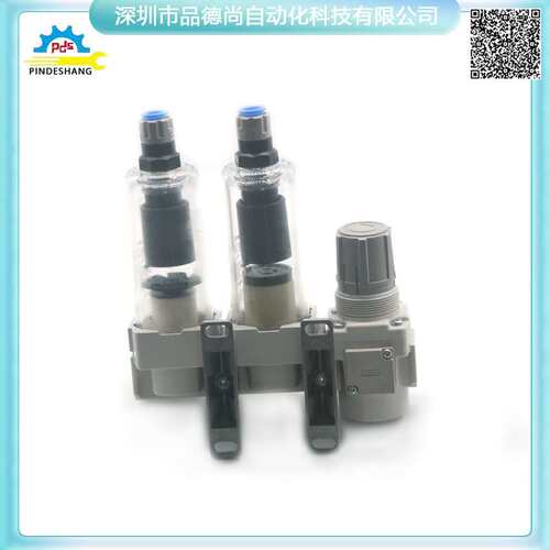 SMC调压过滤油雾分离三联件AC30C-03-B/AF30/AFM30-03C/AR30-03E