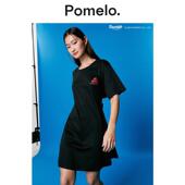 HelloKitty 蝴蝶结露背设计连衣裙 Pomelo 环保材料 女