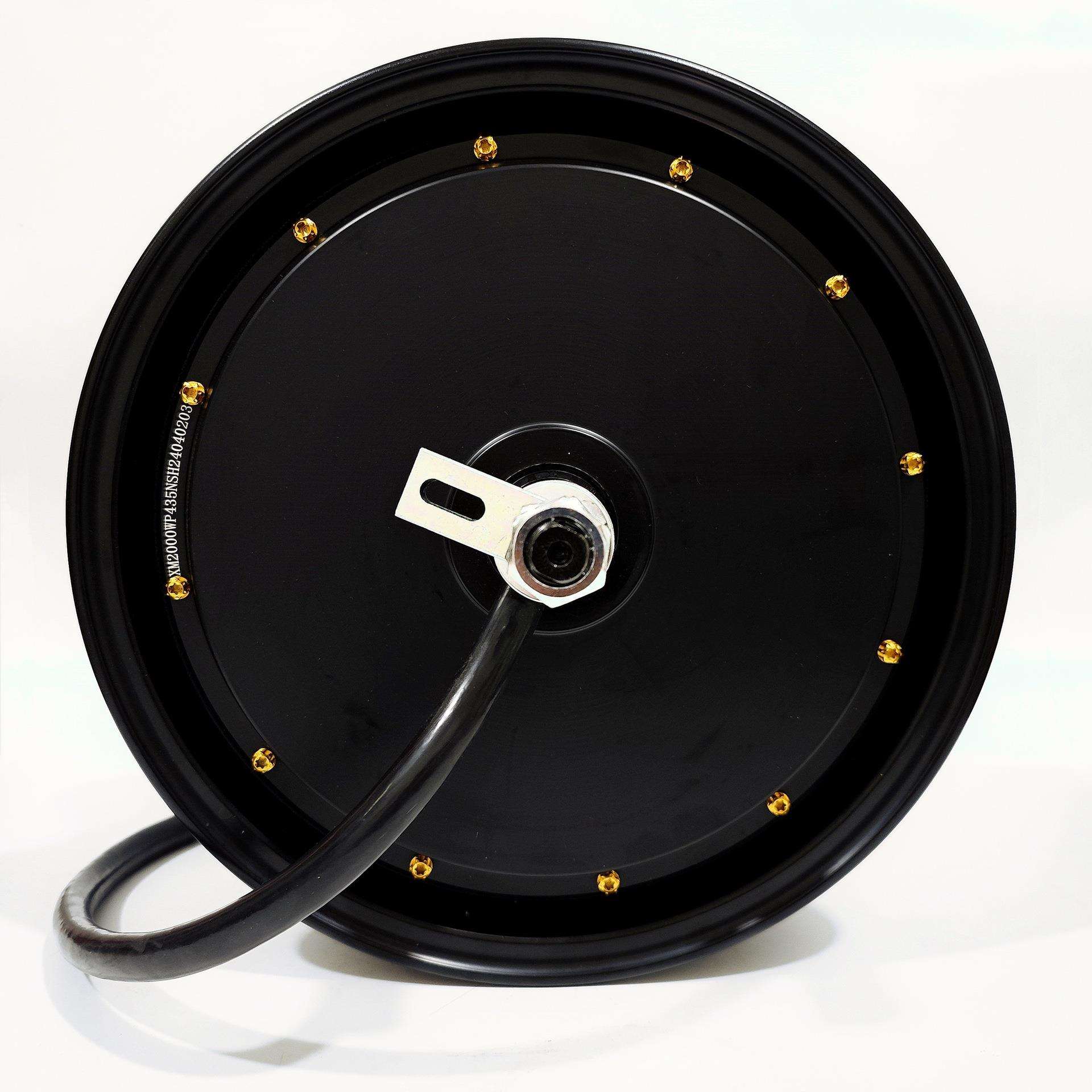 电机12寸1500w2000w3000w4000W5000W磁钢瓦片宽钢圈粗轴加长