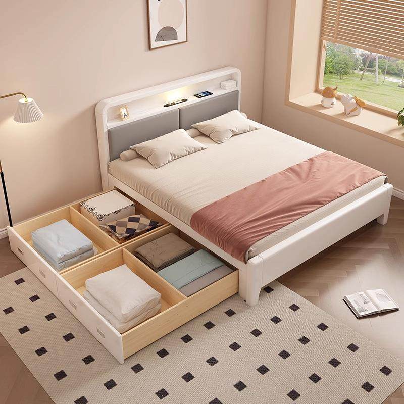1.35米全实木白色床1.8米储物箱体收纳拖床小户型儿童抽屉床1.2米,鲜花速递/花卉仿真/绿植园艺,割草机/草坪机,淘宝优惠券,粉丝福利购,淘宝优惠卷