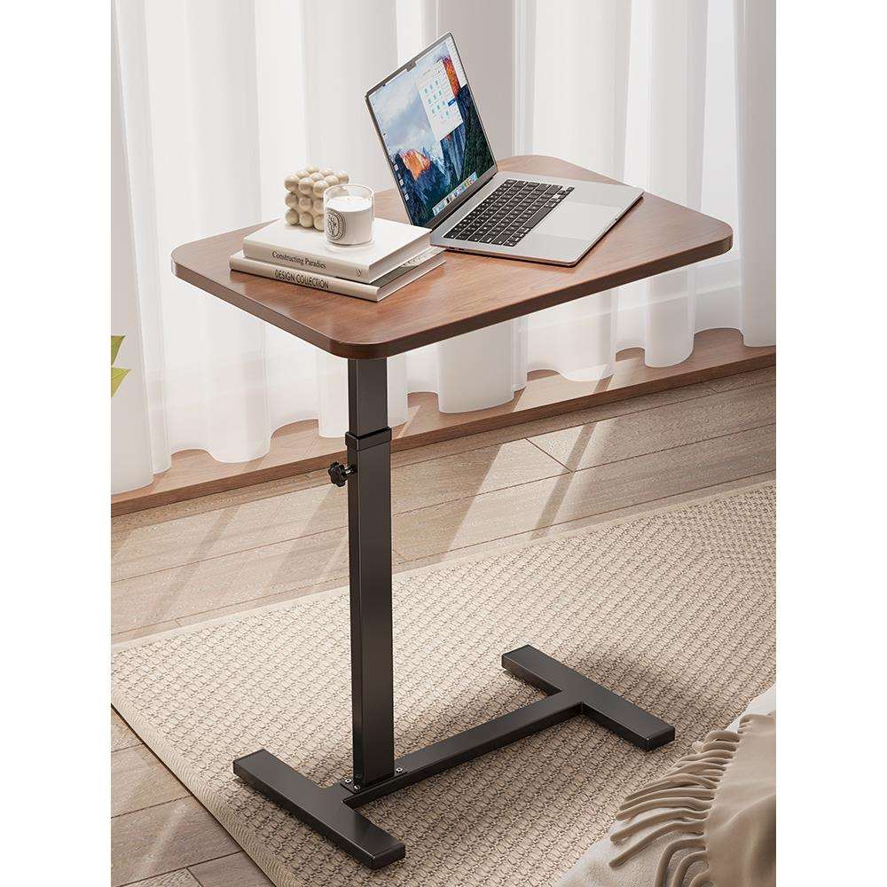 Y*升降电脑桌卧室家用可移动办公桌子宿舍出租屋懒人床边桌学生书