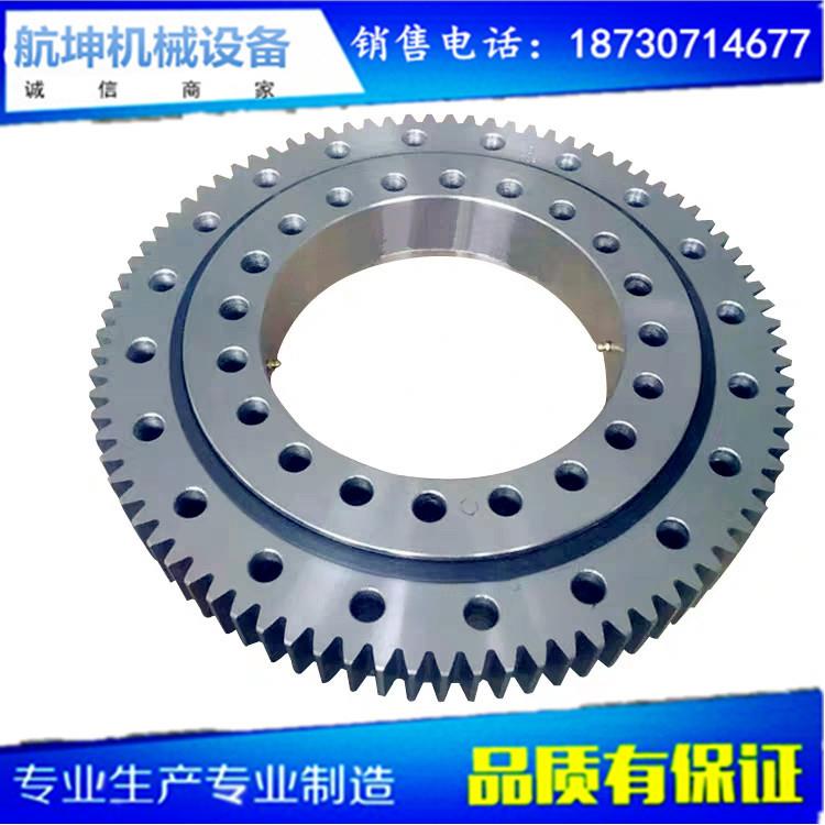 厂家现货布料机回转支撑转盘轴承 500外齿轮回转支承 炮雾机轴承