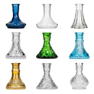 中小号直插胶套moze 壶用瓶子底座base vase bottle glass hookah