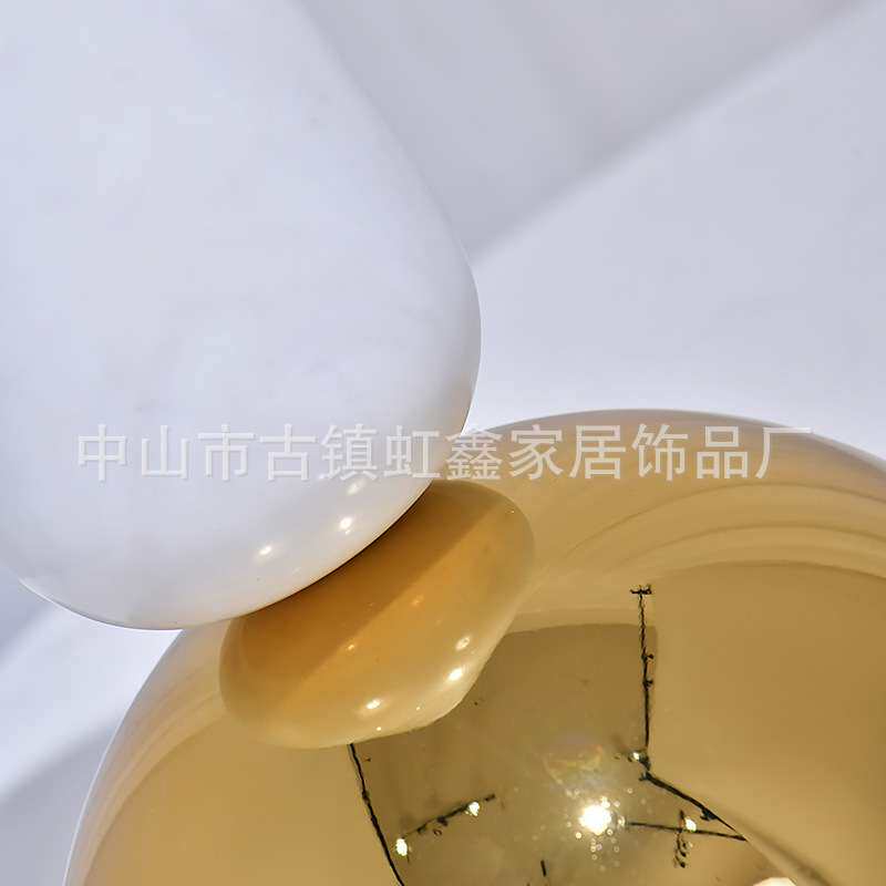 现代简约大理石花瓶花器客厅插花电视柜创意摆设餐桌面装饰品摆件