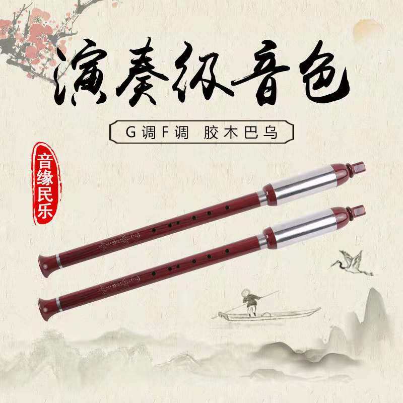 蓝天乐坊厂家直供巴乌竖吹树脂巴乌乐器F调G调学生儿童成人初学