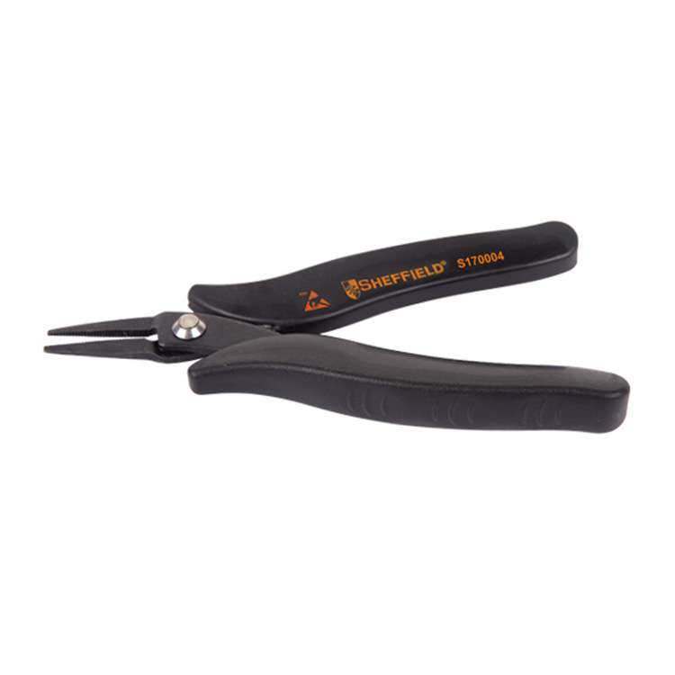 钢盾工具 双重防静电手柄安全挡片尖嘴钳尖咀钳5寸S170004,3C数码配件,USB灯,淘宝优惠券,粉丝福利购,淘宝优惠卷