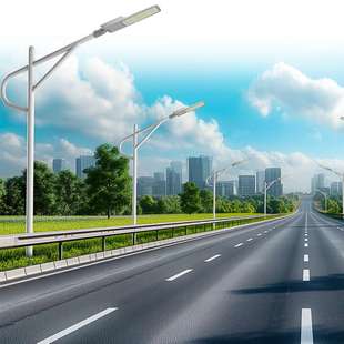 户外道路照明灯市电路灯led路灯单臂压铸铝小区新农村工程路灯