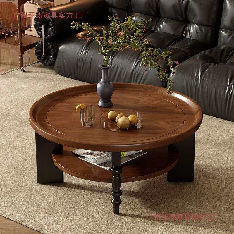 复古风中古风茶几圆形实木中式美式小户型茶桌露比茶几客厅,玩具/童车/益智/积木/模型,遥控车升级件/零配件,淘宝优惠券,粉丝福利购,淘宝优惠卷