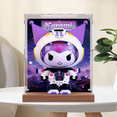 亚克力展示盒适用TOPTOY三丽鸥酷洛米航游星际半机械大体防尘收纳