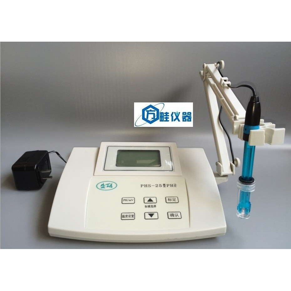 上海晶磁（盛磁)PHS-25台式酸度计/台式PH计/数显PH计 QS认证