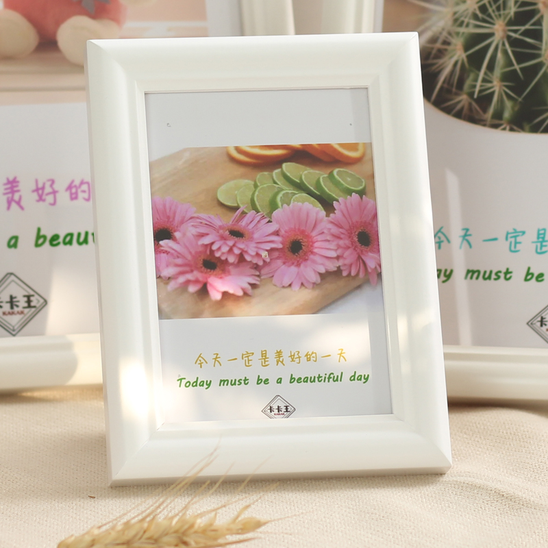 实木摆台相框5寸6寸7寸8寸10寸12寸AM4简约照片框广告框照片框