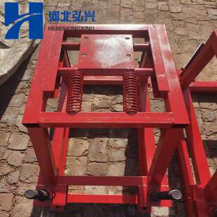 混凝土输送泵管托架 DN125抗震防尘托架 管道支撑托