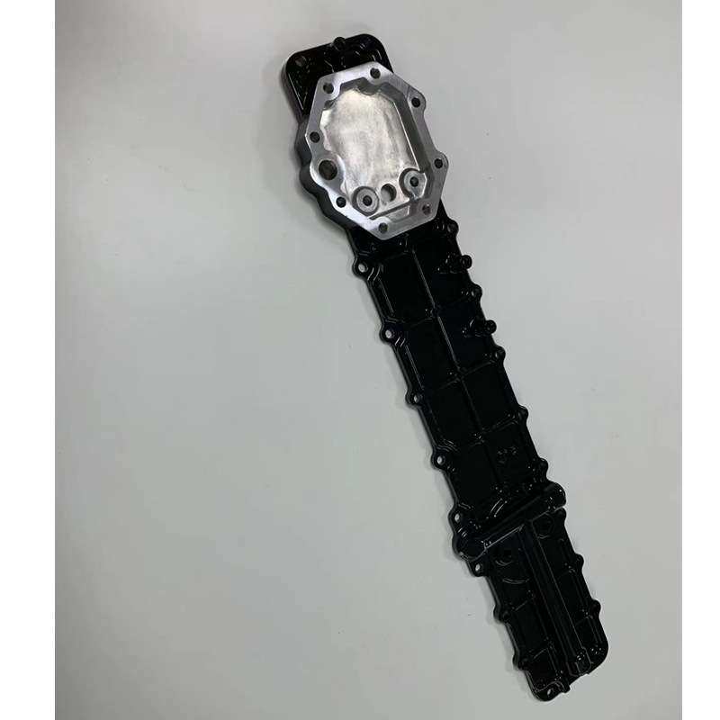 三一SY245H挖掘机发动机机油冷却器盖34339-00010 原厂发动机配件