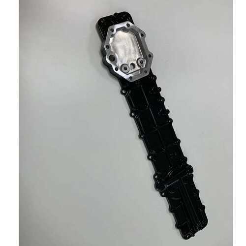 三一SY245H挖掘机发动机机油冷却器盖34339-00010 原厂发动机配件